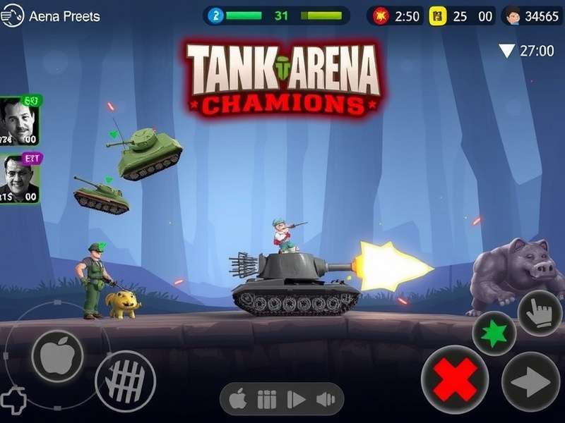 Tank Arena Champions Gameplay Screenshot